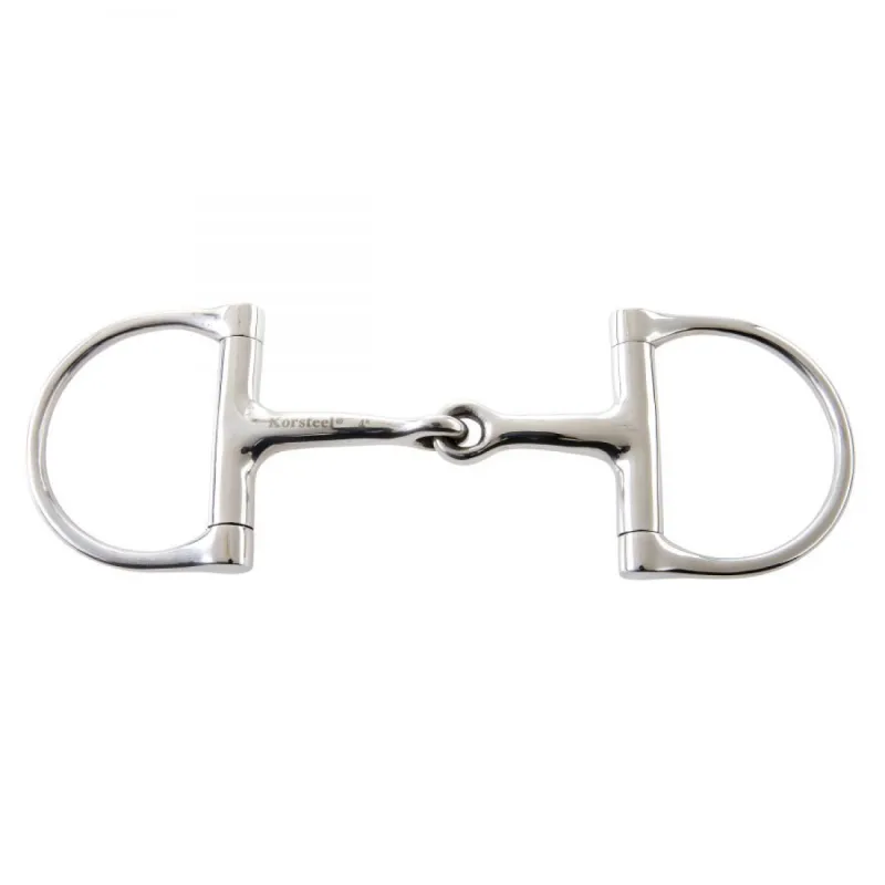 KORSTEEL JOINTED DEE RING SNAFFLE BIT sold by Bridle Path Tack Shop