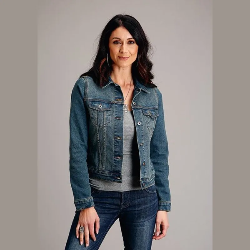 STETSON WOMENS JEAN JACKET sold by Bridle Path Tack Shop