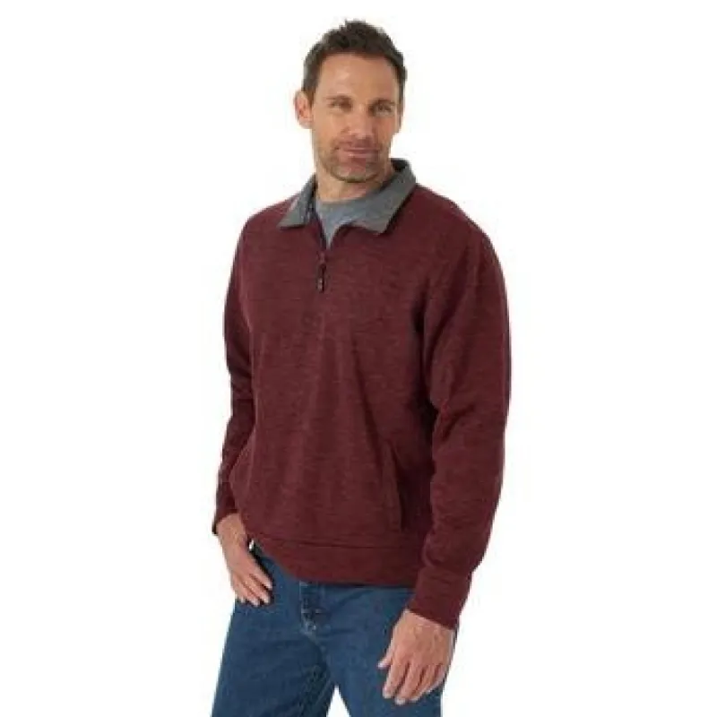 WRANGLER GEORGE STRAIGHT 1/4 ZIP KNIT PULLOVER (Clearance) made by Wrangler