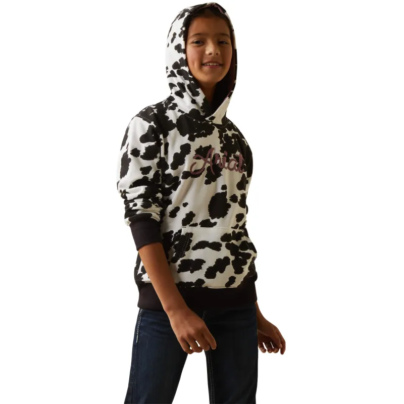 ARIAT GIRLS COWHIDE HOODIE sold by Bridle Path Tack Shop