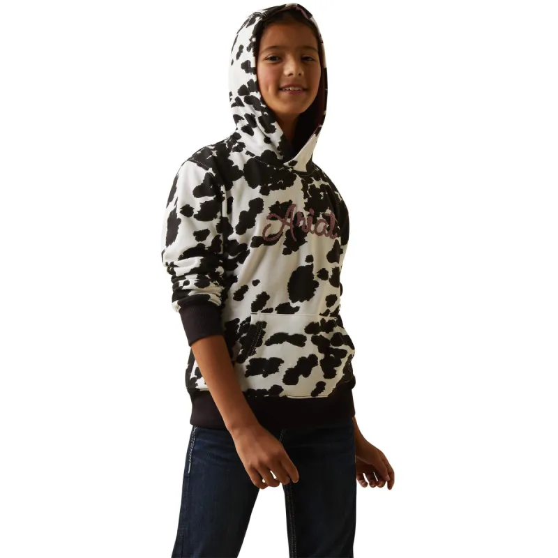 ARIAT GIRLS COWHIDE HOODIE sold by Bridle Path Tack Shop