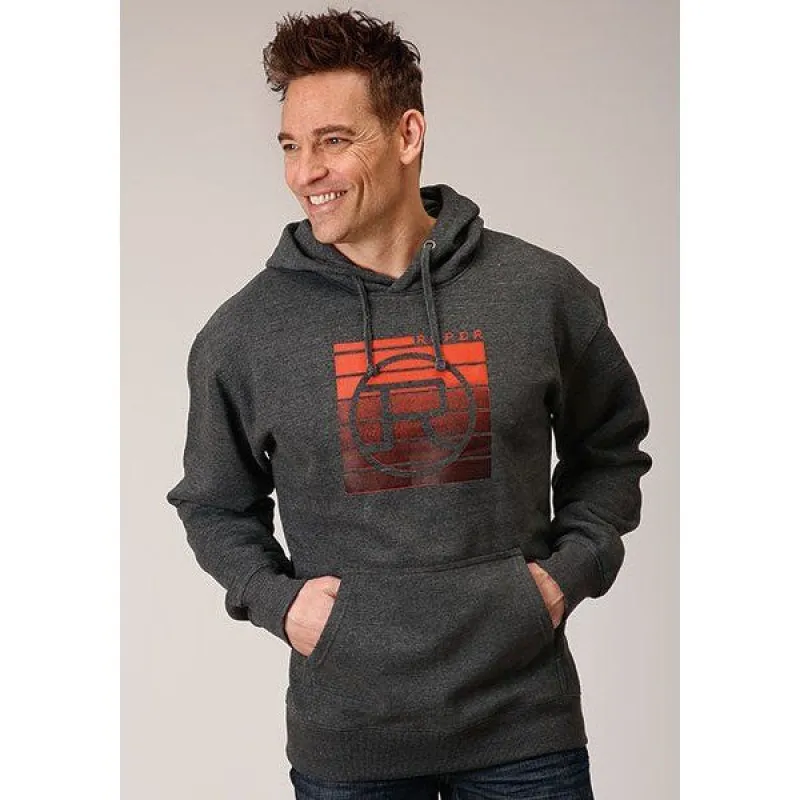 ROPER MENS HOODIE - CHARCOAL sold by Bridle Path Tack Shop