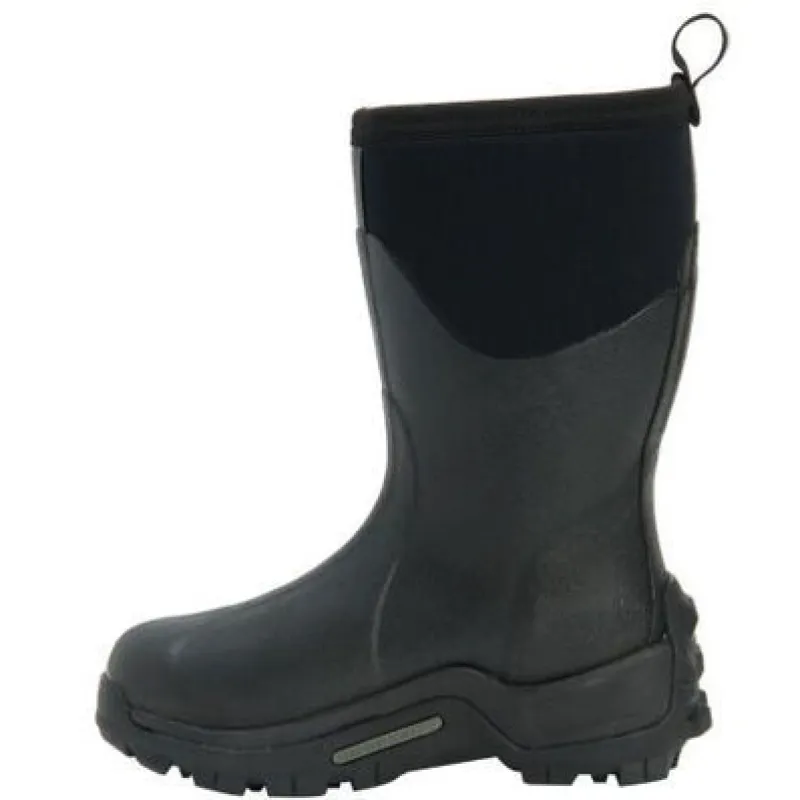 MUCKMASTER MUCK BOOT - MENS MID BLACK sold by Bridle Path Tack Shop