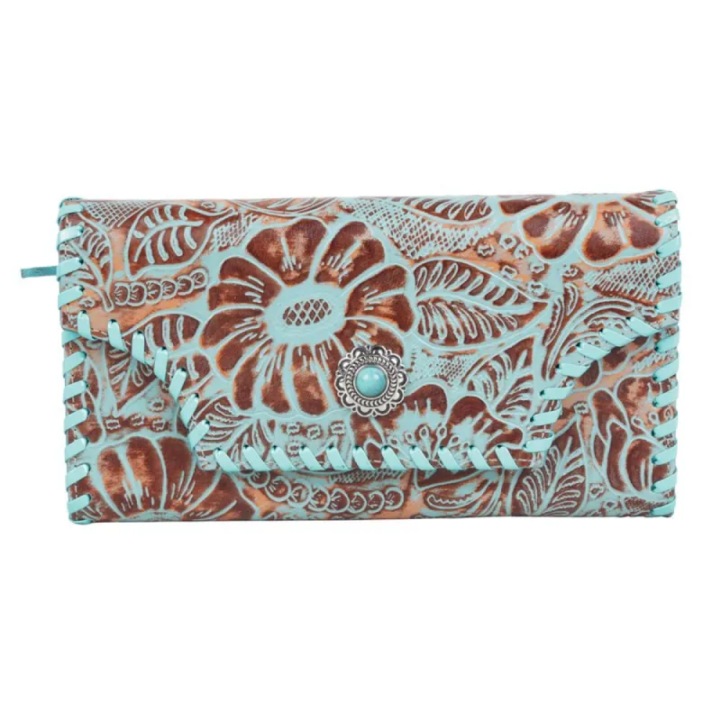 MYRA FLORAL PEREGRINATION WALLET sold by Bridle Path Tack Shop