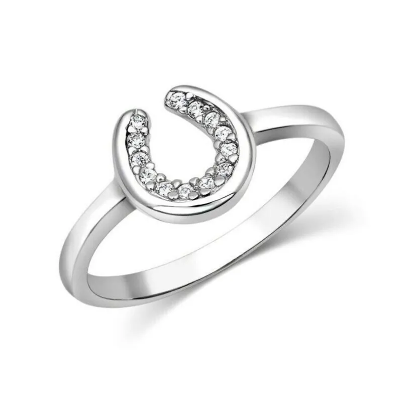 MONTANA SILVERSMITHS HORSESHOE RING - 6 sold by Bridle Path Tack Shop