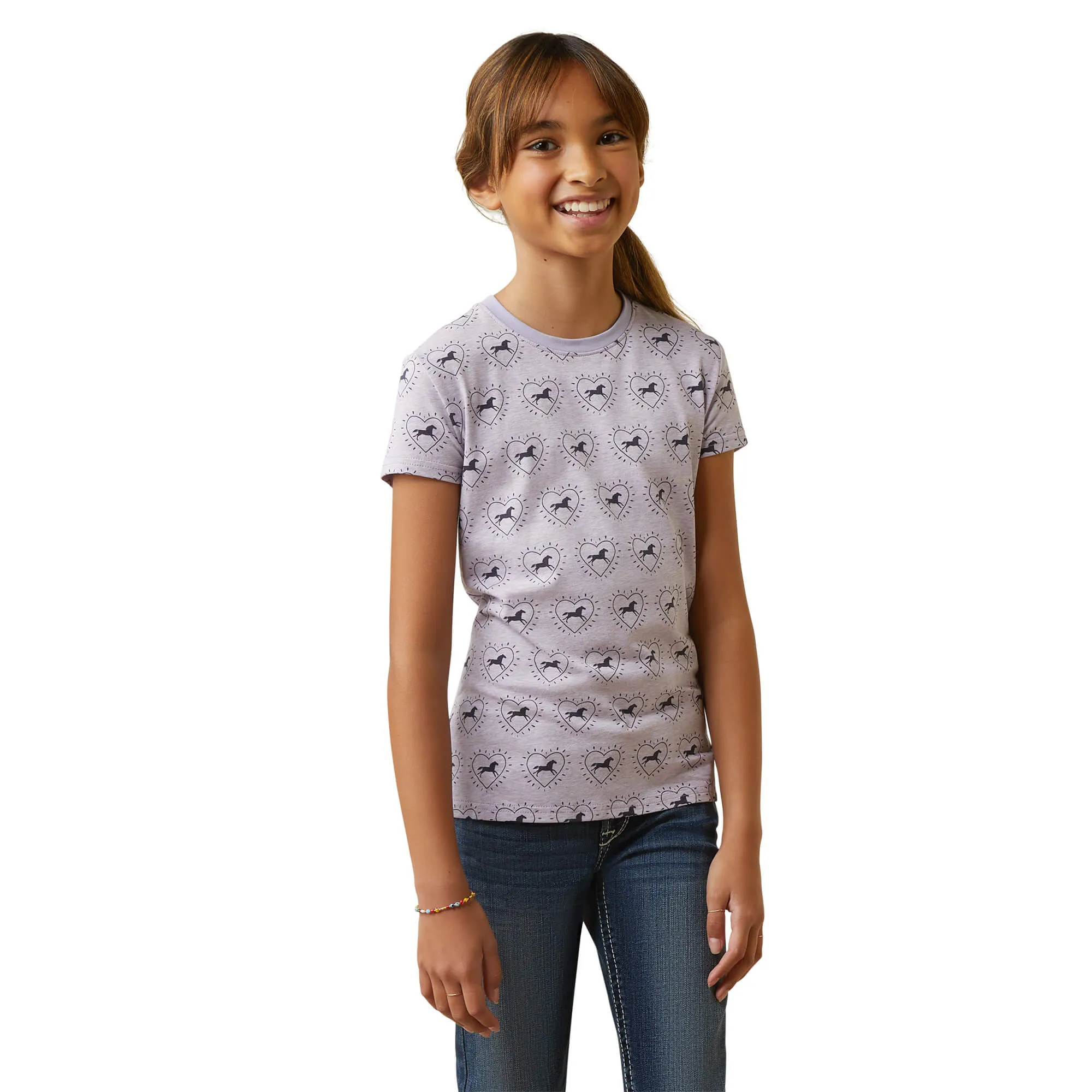 ARIAT GIRLS SO LOVE TEE SHIRT sold by Bridle Path Tack Shop