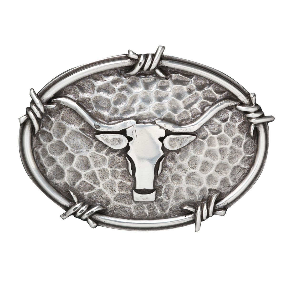 ARIAT OVAL STEER HEAD BUCKLE sold by Bridle Path Tack Shop