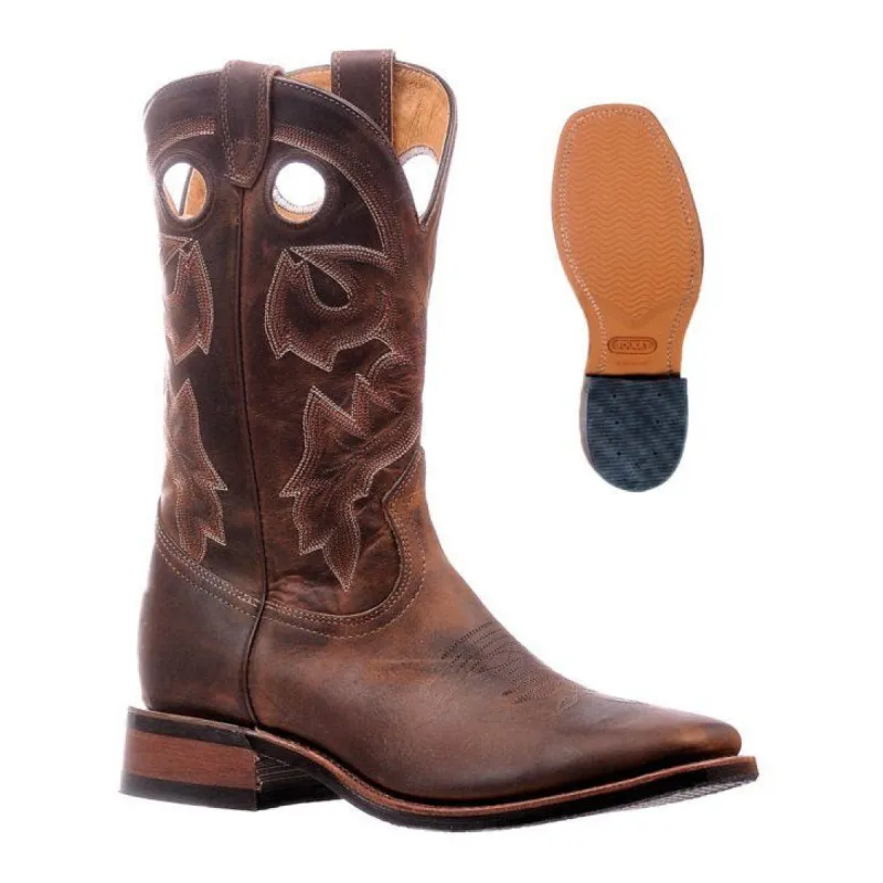 BOULET 6266 MENS COWBOY BOOT - TAN SPICE sold by Bridle Path Tack Shop