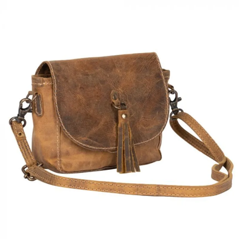 MYRA WHISPERING WOODS LEATHER BAG sold by Bridle Path Tack Shop