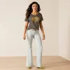 ARIAT WOMENS BUCKLE UP TEE SHIRT sold by Bridle Path Tack Shop