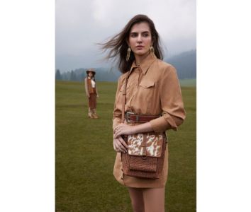 MYRA MESA TERRA LEATHER & HAIRON BAG sold by Bridle Path Tack Shop