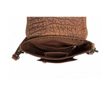 MYRA MESA TERRA LEATHER & HAIRON BAG sold by Bridle Path Tack Shop
