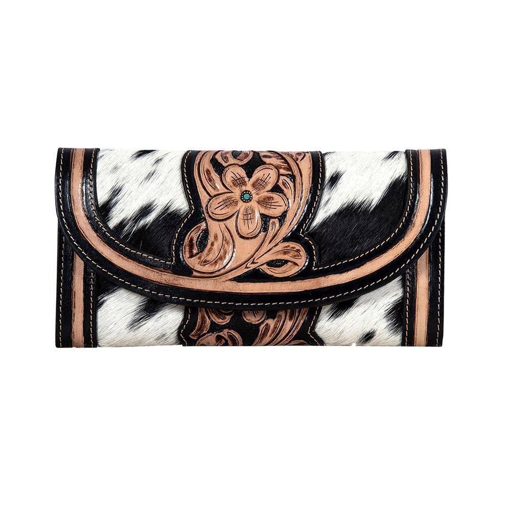 MYRA BARRINGTON HAND TOOLED CLUTCH WALLET sold by Bridle Path Tack Shop product image thumbnail 2