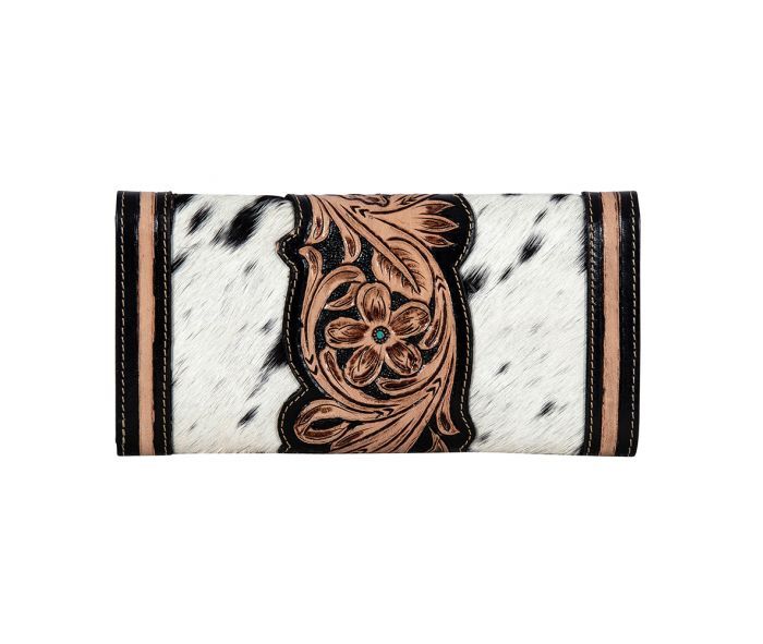 MYRA BARRINGTON HAND TOOLED CLUTCH WALLET sold by Bridle Path Tack Shop product image thumbnail 3