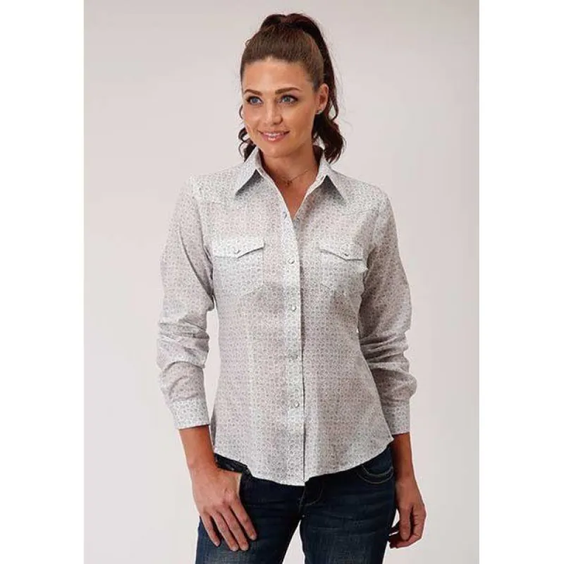 ROPER WOMENS MINI FLORAL WHITE sold by Bridle Path Tack Shop