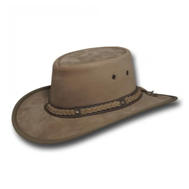 BARMAH SQUASHY BRONCO HAT - HICKORY sold by Bridle Path Tack Shop