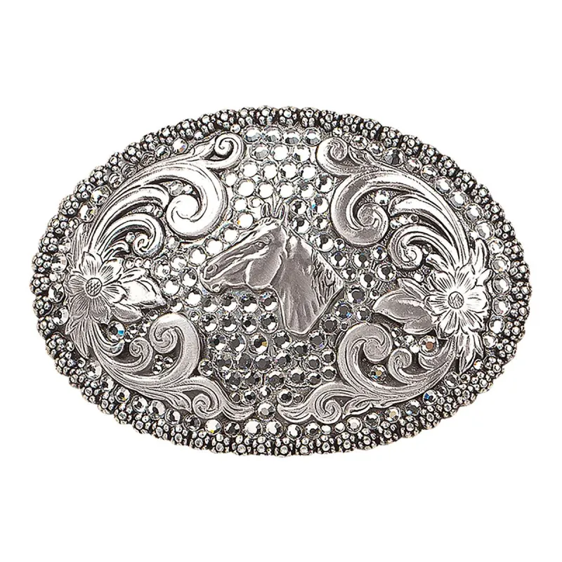 NOCONA HORSE HEAD BUCKLE sold by Bridle Path Tack Shop