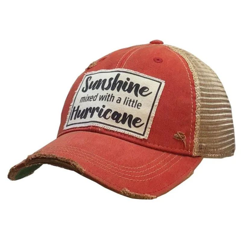 Ball Cap Sunshine Mixed With a Little Hurricane sold by Bridle Path Tack Shop