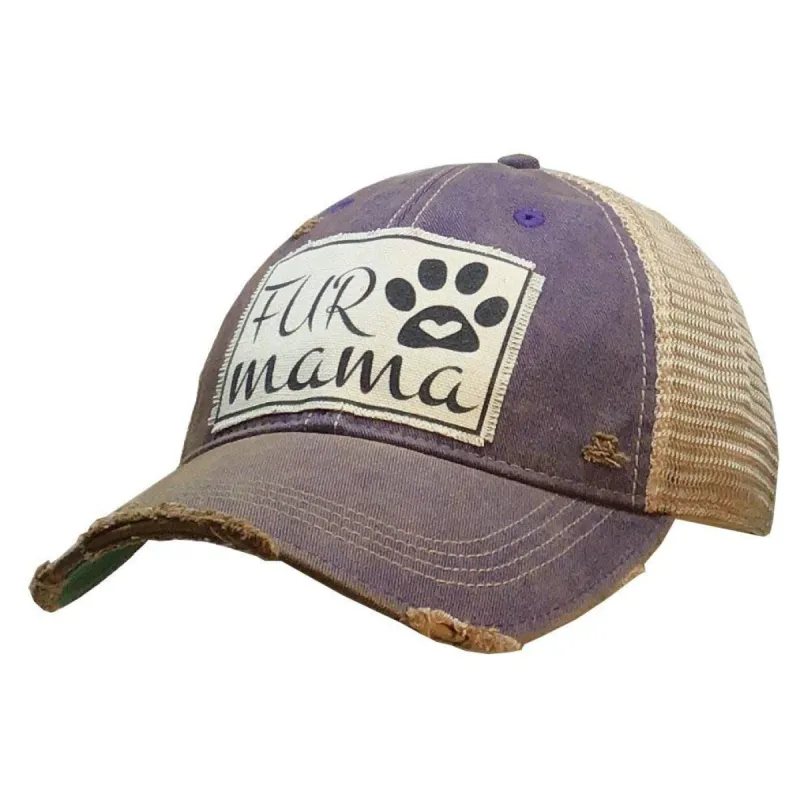 BALL CAP FUR MAMA PURPLE sold by Bridle Path Tack Shop