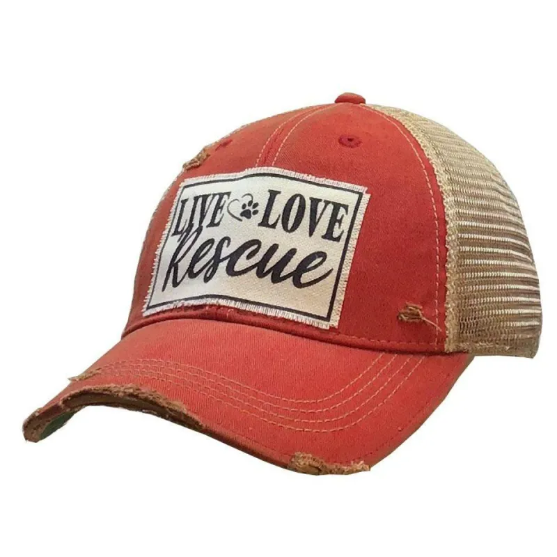 Ball Cap Live Love Rescue sold by Bridle Path Tack Shop