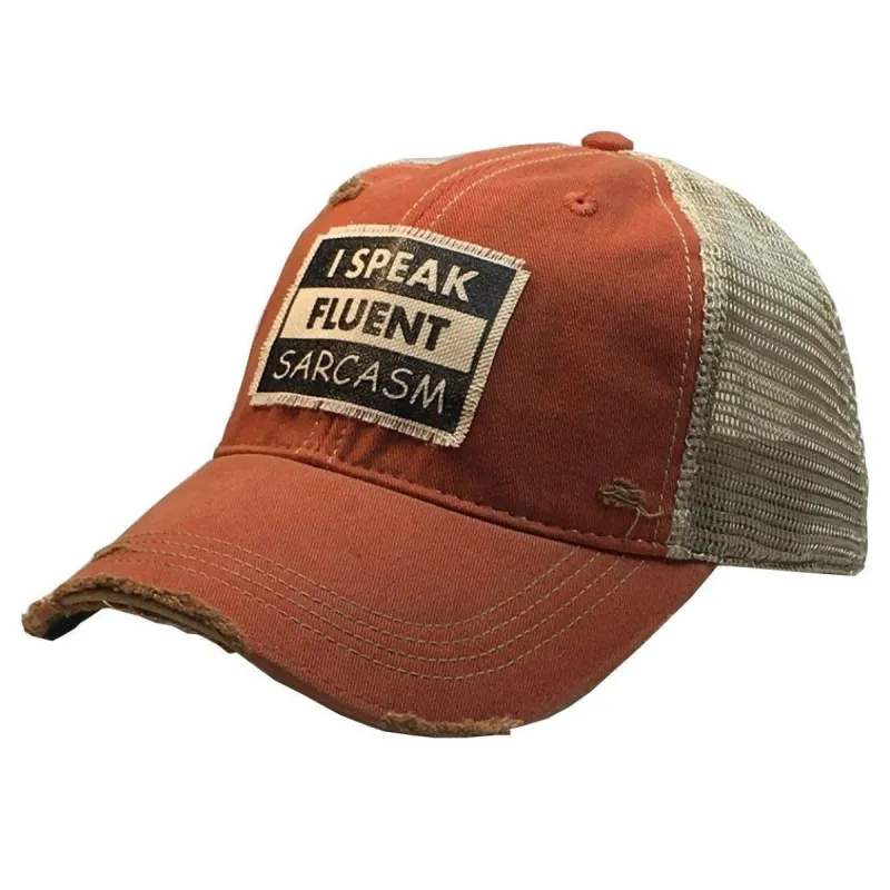 Ball Cap I Speak Fluent Sarcasm sold by Bridle Path Tack Shop