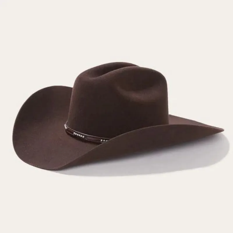 STETSON 72 LLANO 4X COWBOY HAT - CHOCOLATE sold by Bridle Path Tack Shop