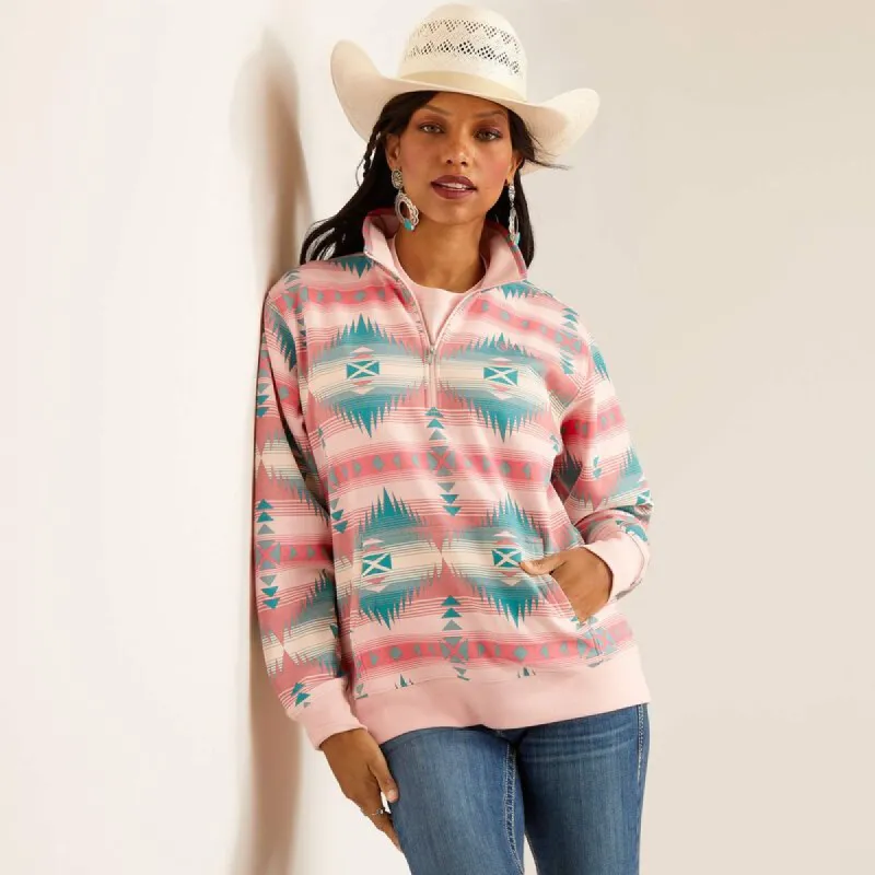 ARIAT WOMENS RANGER 1/2 ZIP SWEATSHIRT made by Ariat