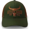 YELLOWSTONE BALL CAP - DUTTON RANCH GREEN sold by Bridle Path Tack Shop