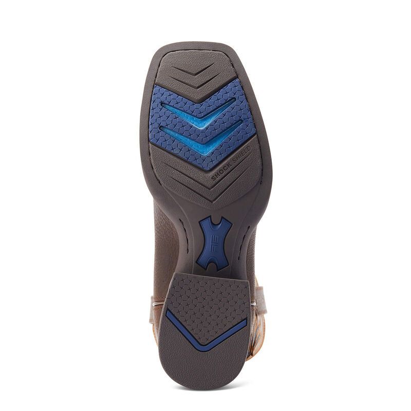 ARIAT MENS COWPUNCHER VENTTEK WESTERN BOOT - DARK BROWN sold by Bridle Path Tack Shop product image thumbnail 3