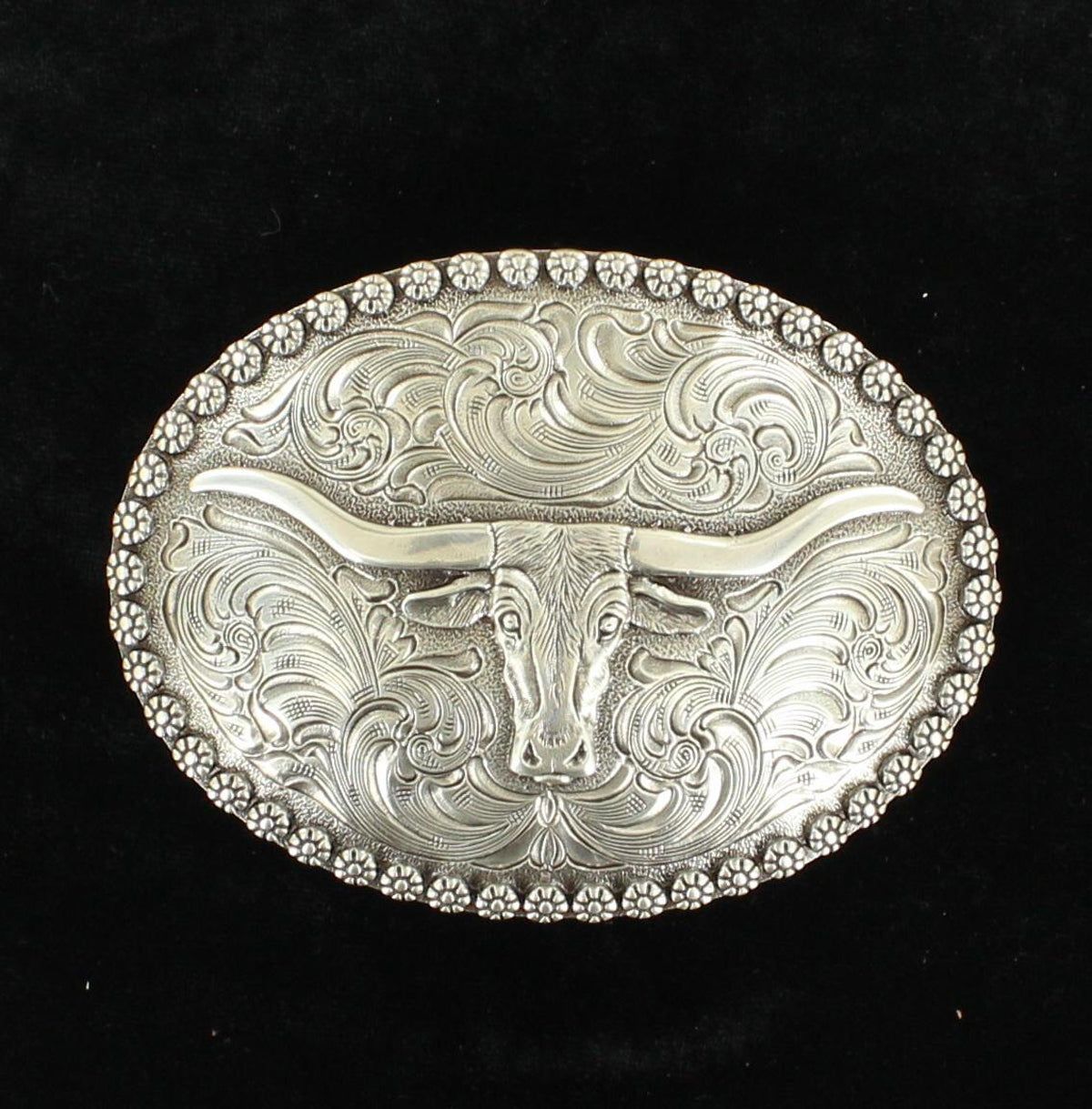 NOCONA LONG HORN BUCKLE sold by Bridle Path Tack Shop