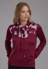 ROPER WOMENS PRINTED COWL NECK SHIRT sold by Bridle Path Tack Shop