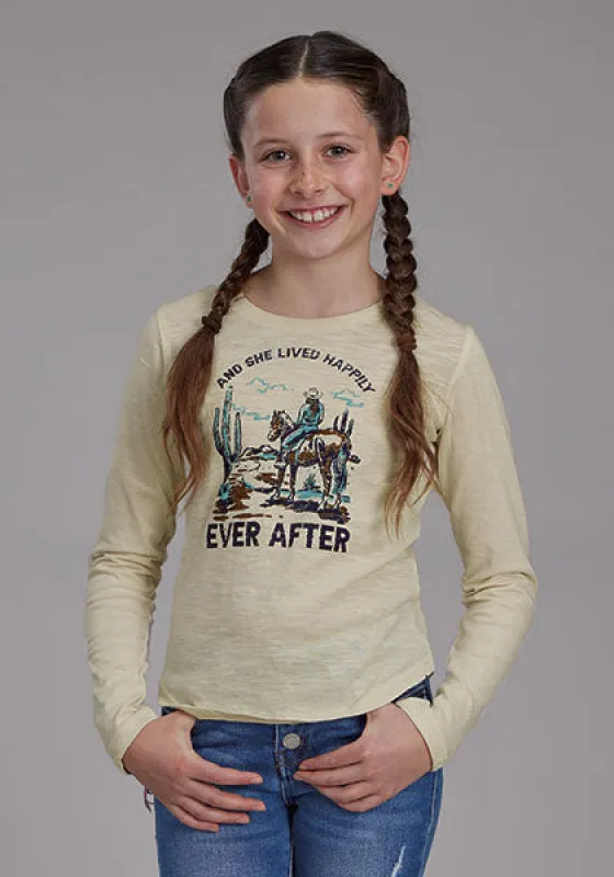 ROPER GIRLS LONG SLEEVE JERSEY TEE sold by Bridle Path Tack Shop