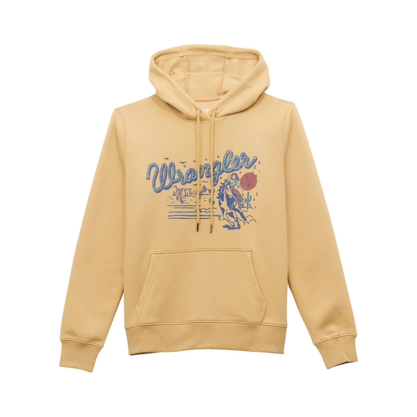 WRANGLER WOMENS GRAPHIC HOODIE - CROISSANT sold by Bridle Path Tack Shop