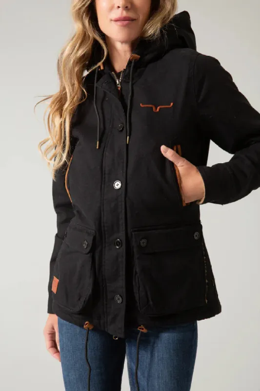 KIMES RANCH WOMENS AWA JACKET - BLACK sold by Bridle Path Tack Shop