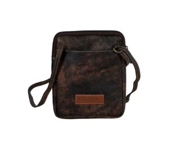 MYRA SANTA MESA MINI LEATHER HAIRON BAG sold by Bridle Path Tack Shop