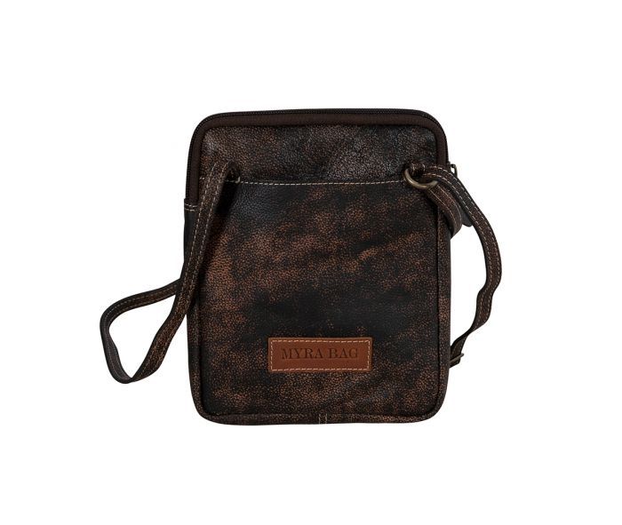 MYRA SANTA MESA MINI LEATHER HAIRON BAG sold by Bridle Path Tack Shop product image thumbnail 3
