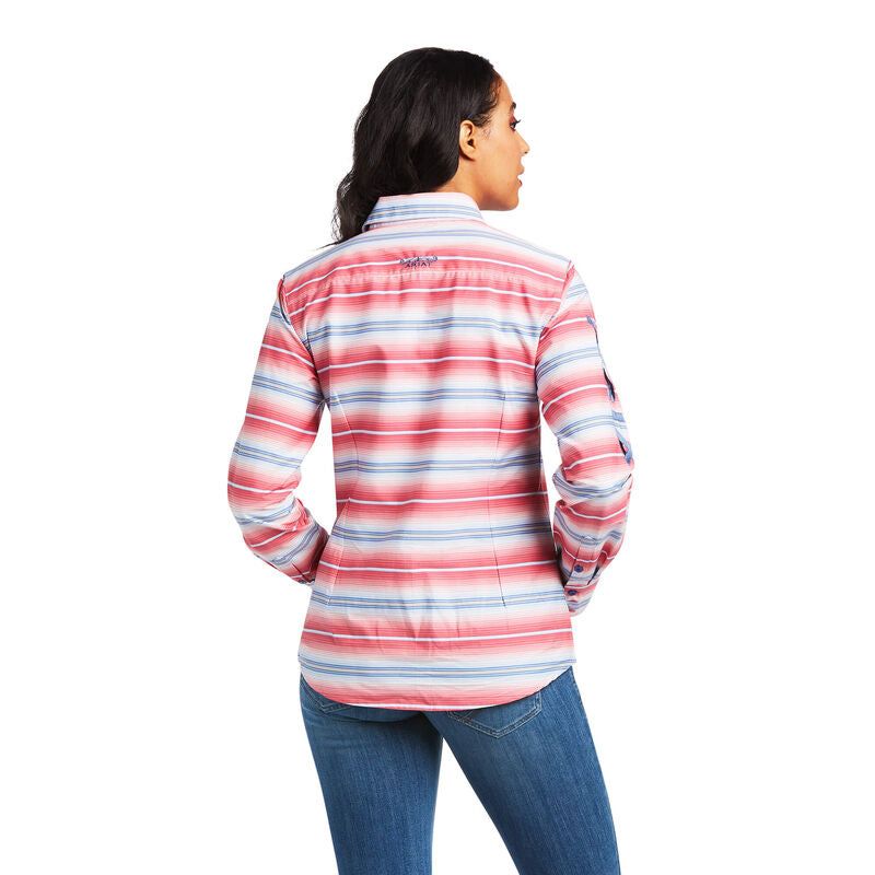 ARIAT WOMENS REAL LOGO SCRIPT TEE - HEATHER GREY sold by Bridle Path Tack Shop product image thumbnail 2