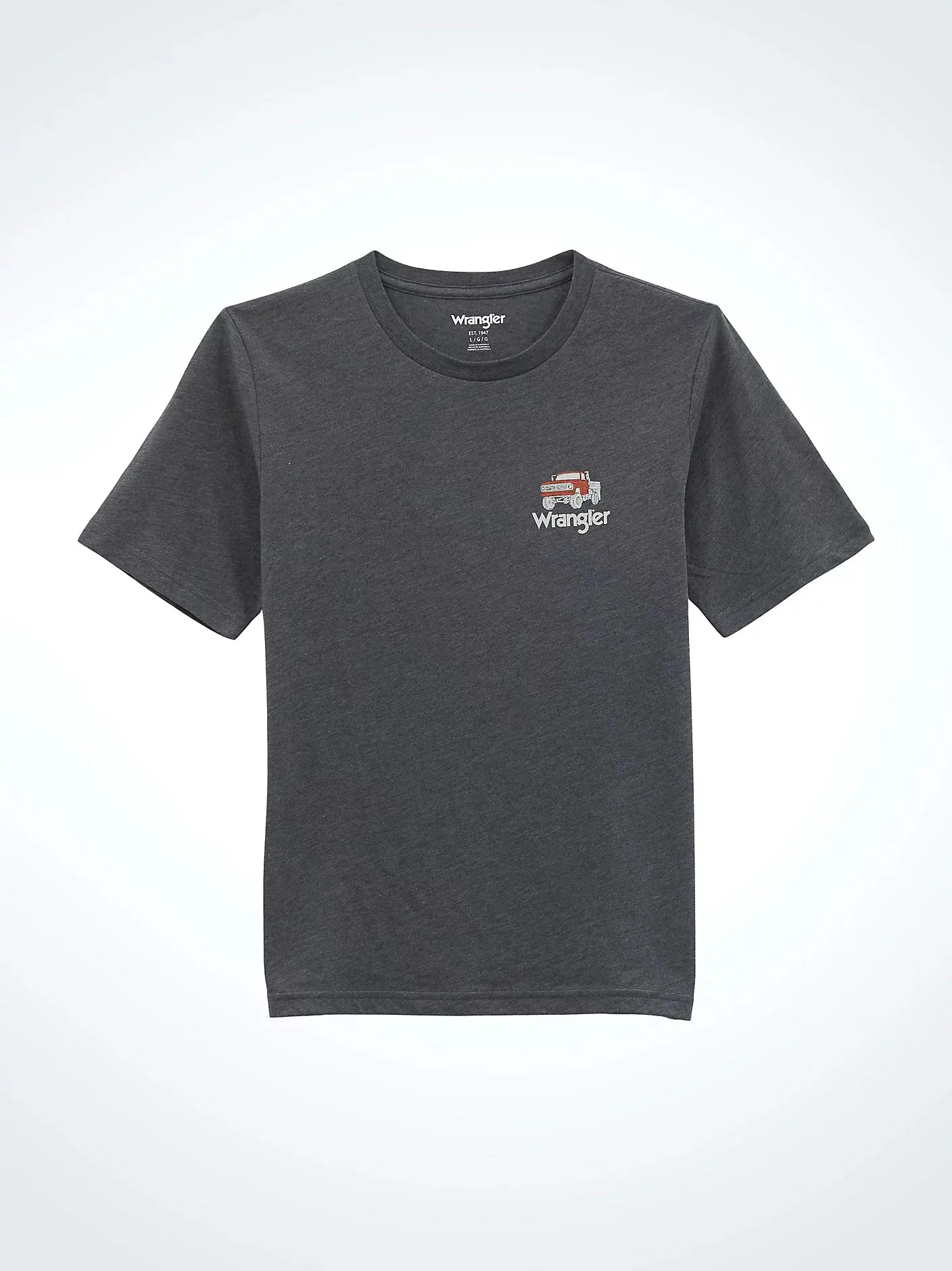 WRANGLER BOYS GRAPHIC TEE - TRUCK sold by Bridle Path Tack Shop
