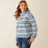 ARIAT WOMENS ESSENTIAL HOODIE - STREAM SERAPE PRINT sold by Bridle Path Tack Shop