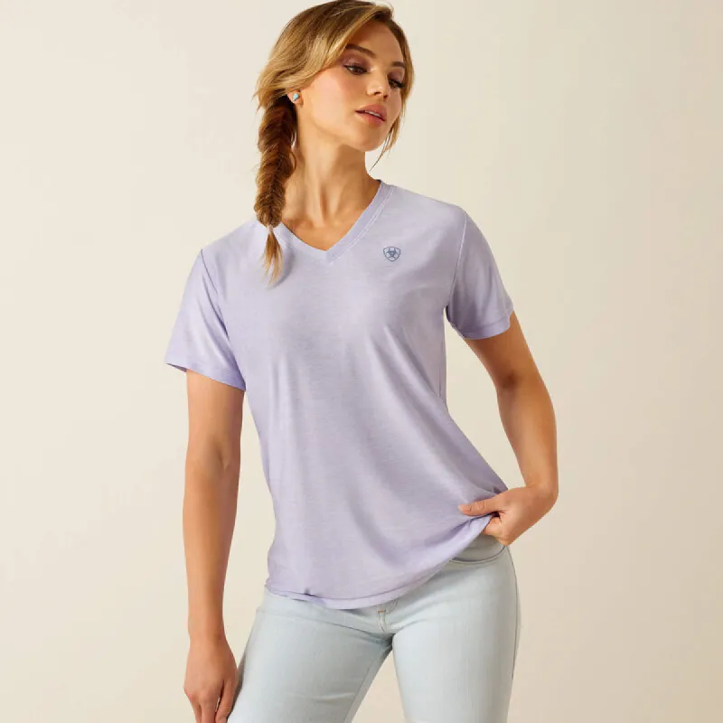 ARIAT WOMENS LAGUNA SHIRT - SWEET LAVENDER sold by Bridle Path Tack Shop