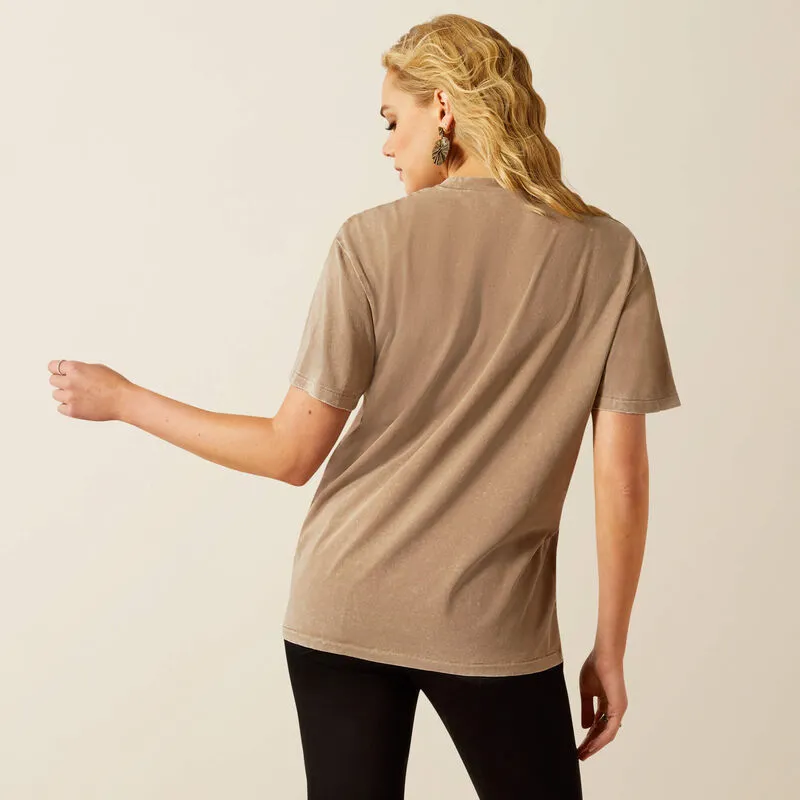 ARIAT WOMENS WESTERN MURAL TEE SHIRT sold by Bridle Path Tack Shop product image thumbnail 3