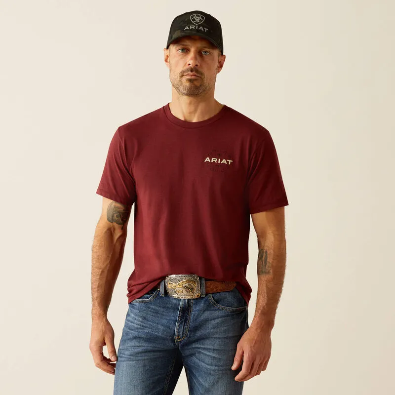 ARIAT MENS EXPLORER CLASSIC TEE sold by Bridle Path Tack Shop product image thumbnail 2