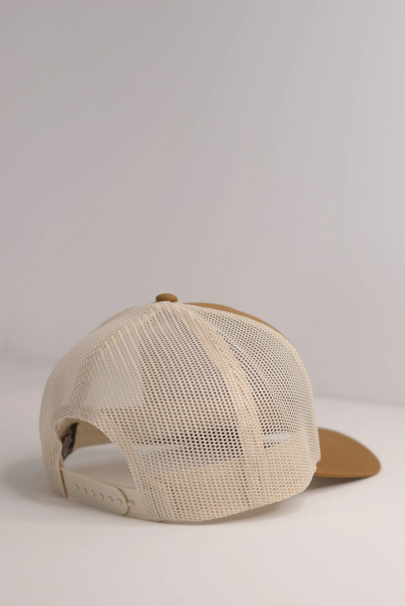 BOULET TRUCKER CAP CARAMEL - STONE MESH BACK sold by Bridle Path Tack Shop product image thumbnail 2