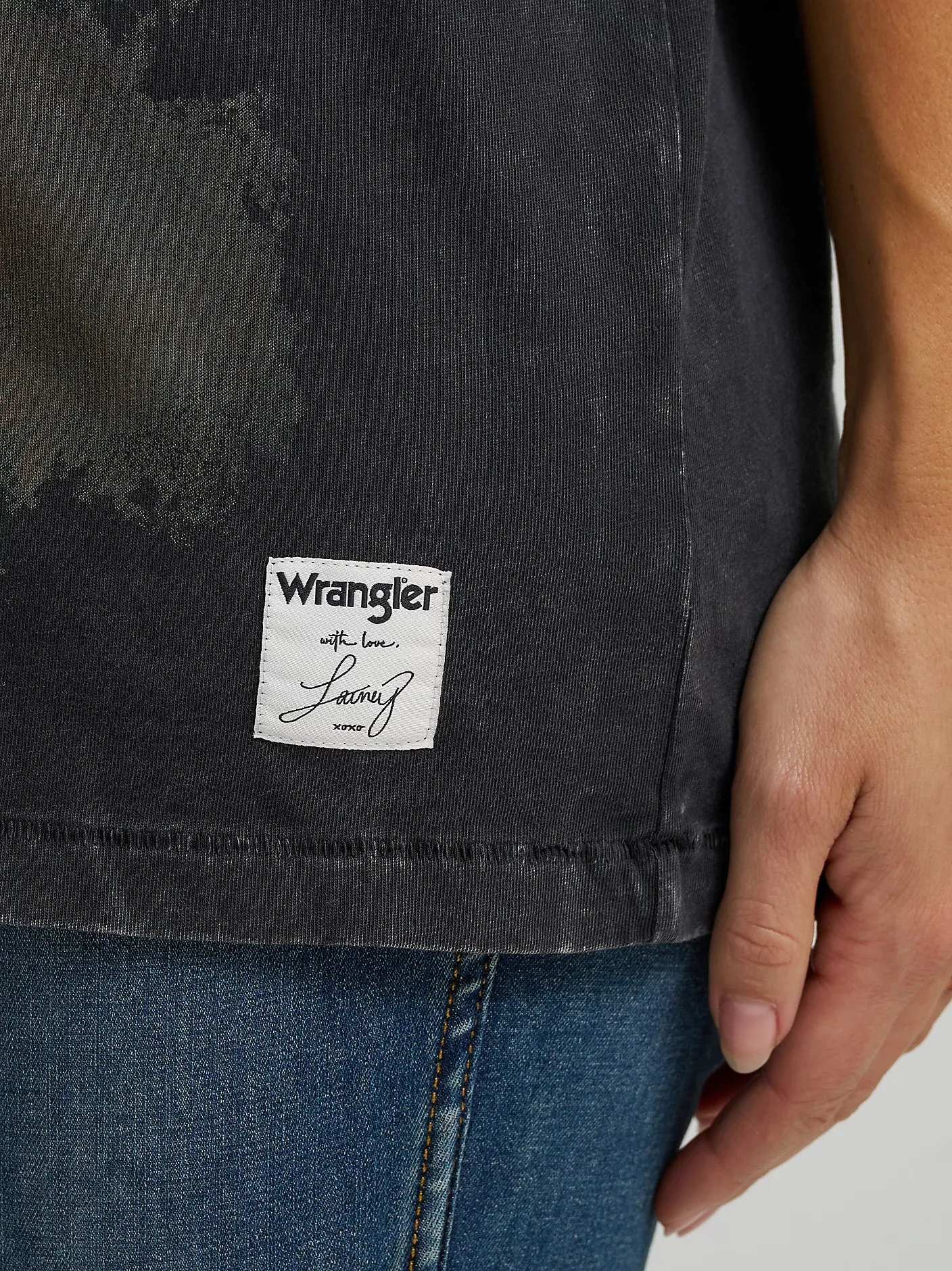WRANGLER X LAINEY WILSON HORSE OVERSIZED TEE sold by Bridle Path Tack Shop product image thumbnail 4