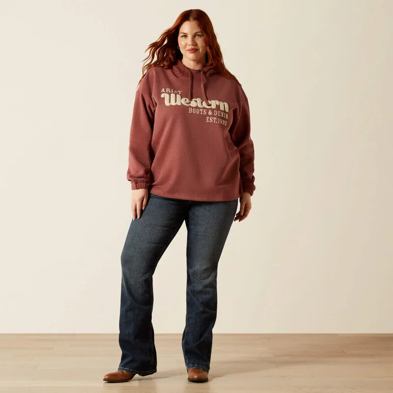 ARIAT WOMENS ESSENTIAL HOODIE sold by Bridle Path Tack Shop