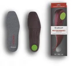 Ariat Mens Pro Performance Insole Wide Square Toe sold by Bridle Path Tack Shop