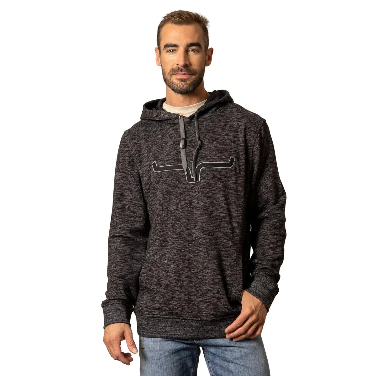 KIMES RANCH MENS DURHAM HOODIE - BLACK sold by Bridle Path Tack Shop product image thumbnail 2