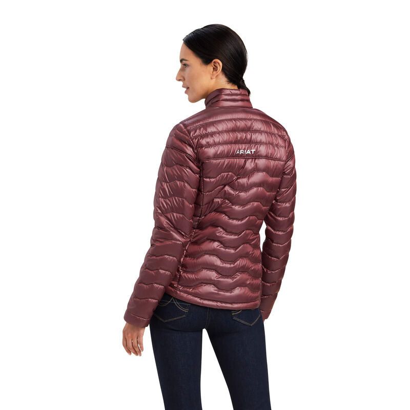 ARIAT WOMENS IDEAL DOWN JACKET - IR WILD GINGER sold by Bridle Path Tack Shop product image thumbnail 2