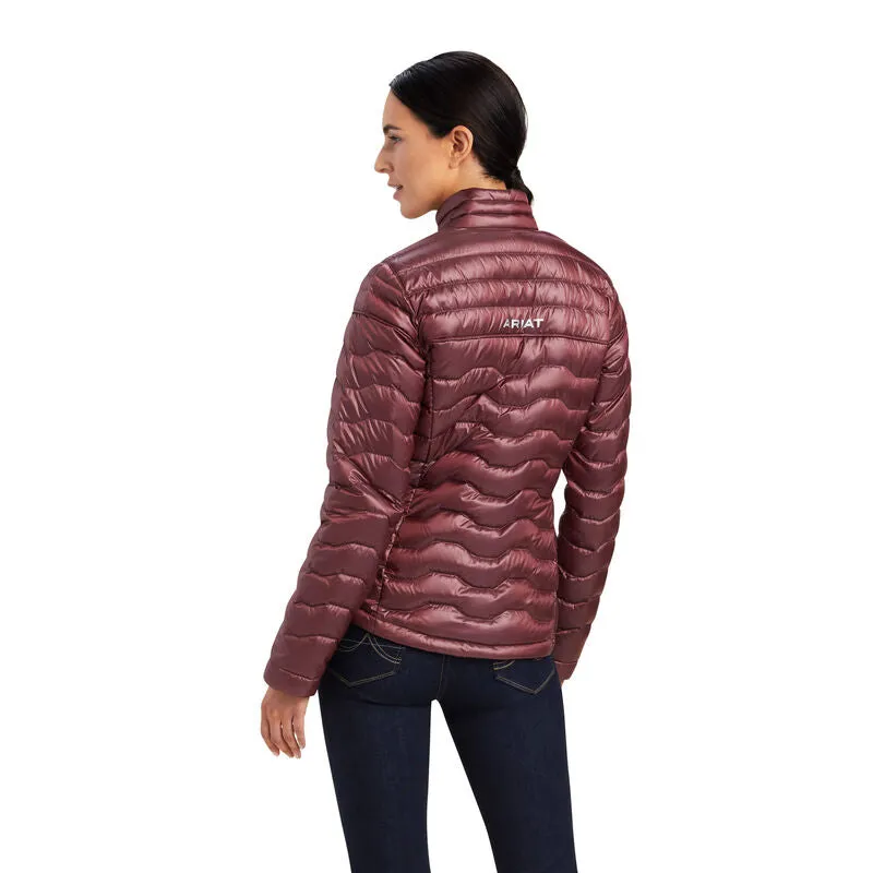 ARIAT WOMENS IDEAL DOWN JACKET - IR WILD GINGER (Clearance) sold by Bridle Path Tack Shop product image thumbnail 2