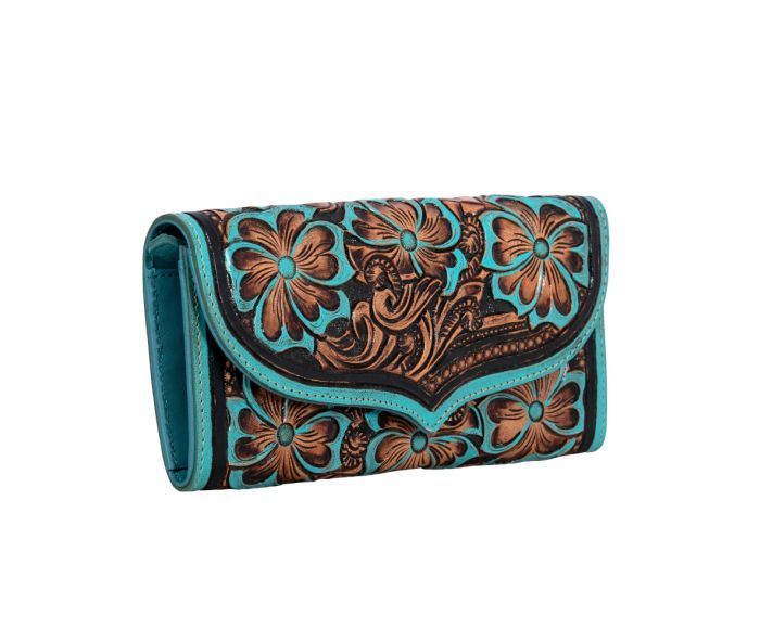 MYRA FLOWER CREST RIDGE WALLET sold by Bridle Path Tack Shop